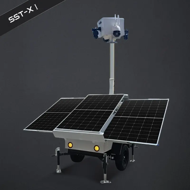 Solarüberwachungsanhänger