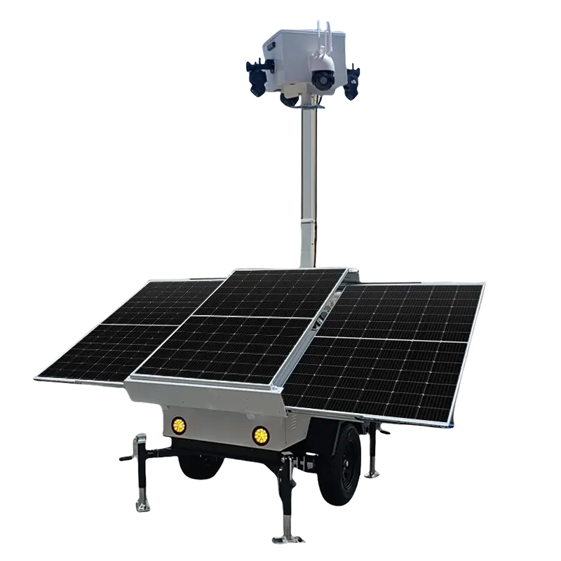 Solarüberwachungsanhänger
