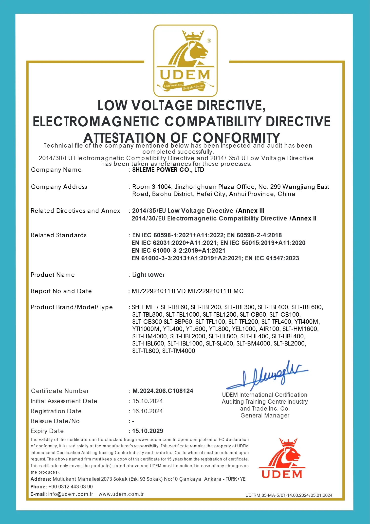 CE Certification