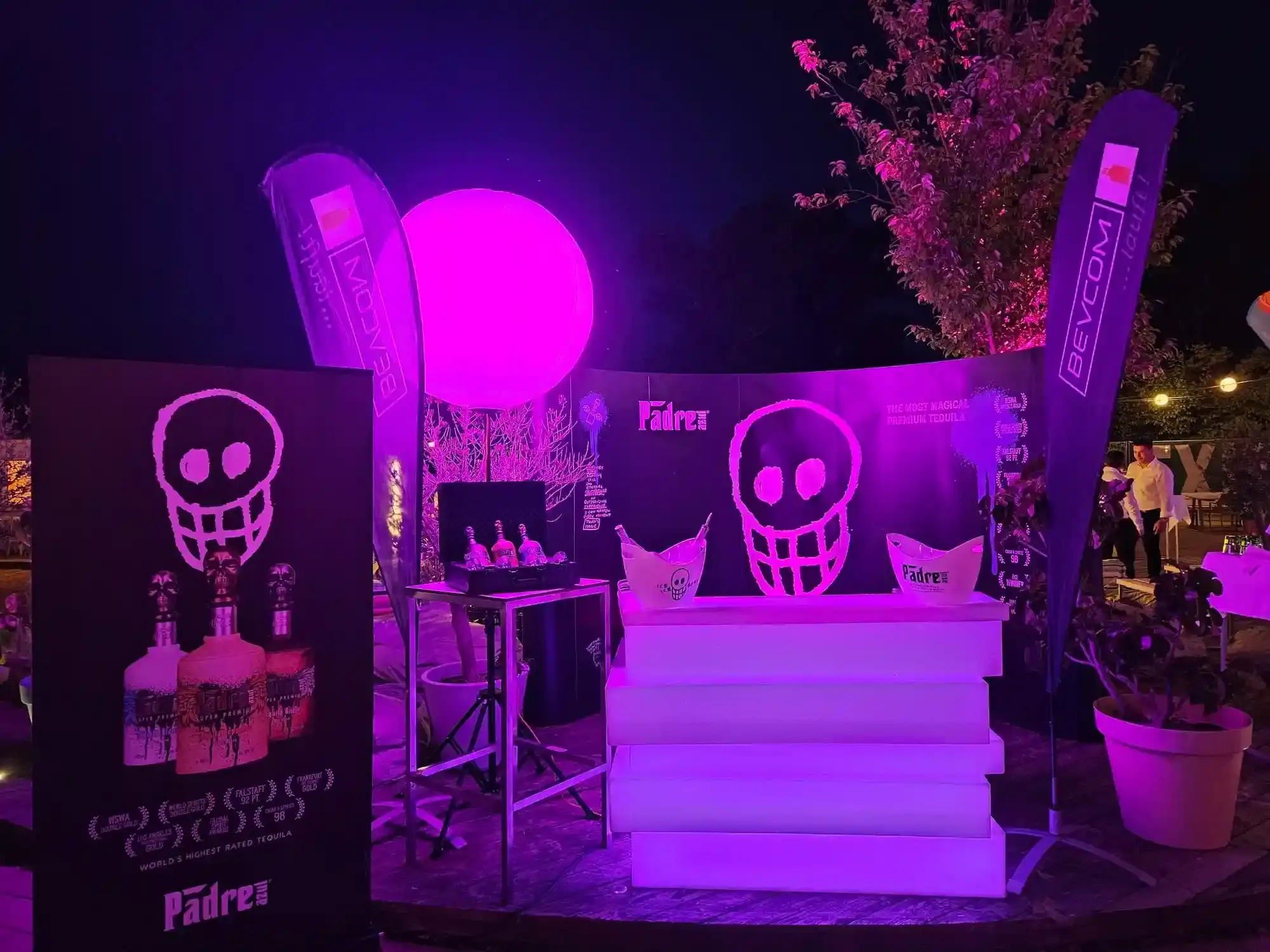 Torre de iluminación LED con globo Padre sin deslumbramiento