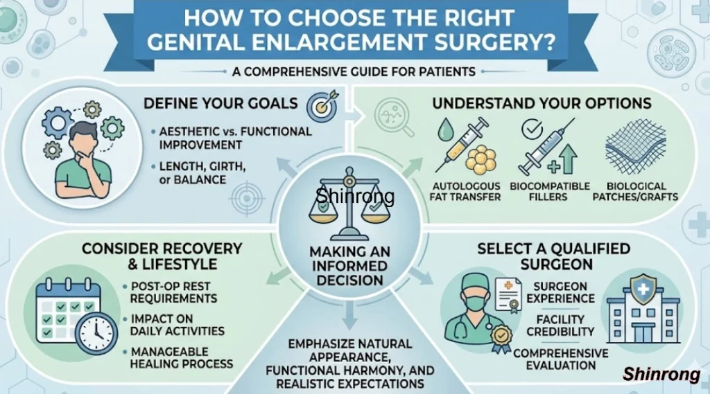 How to Choose the Right Genital Enlargement Surgery?