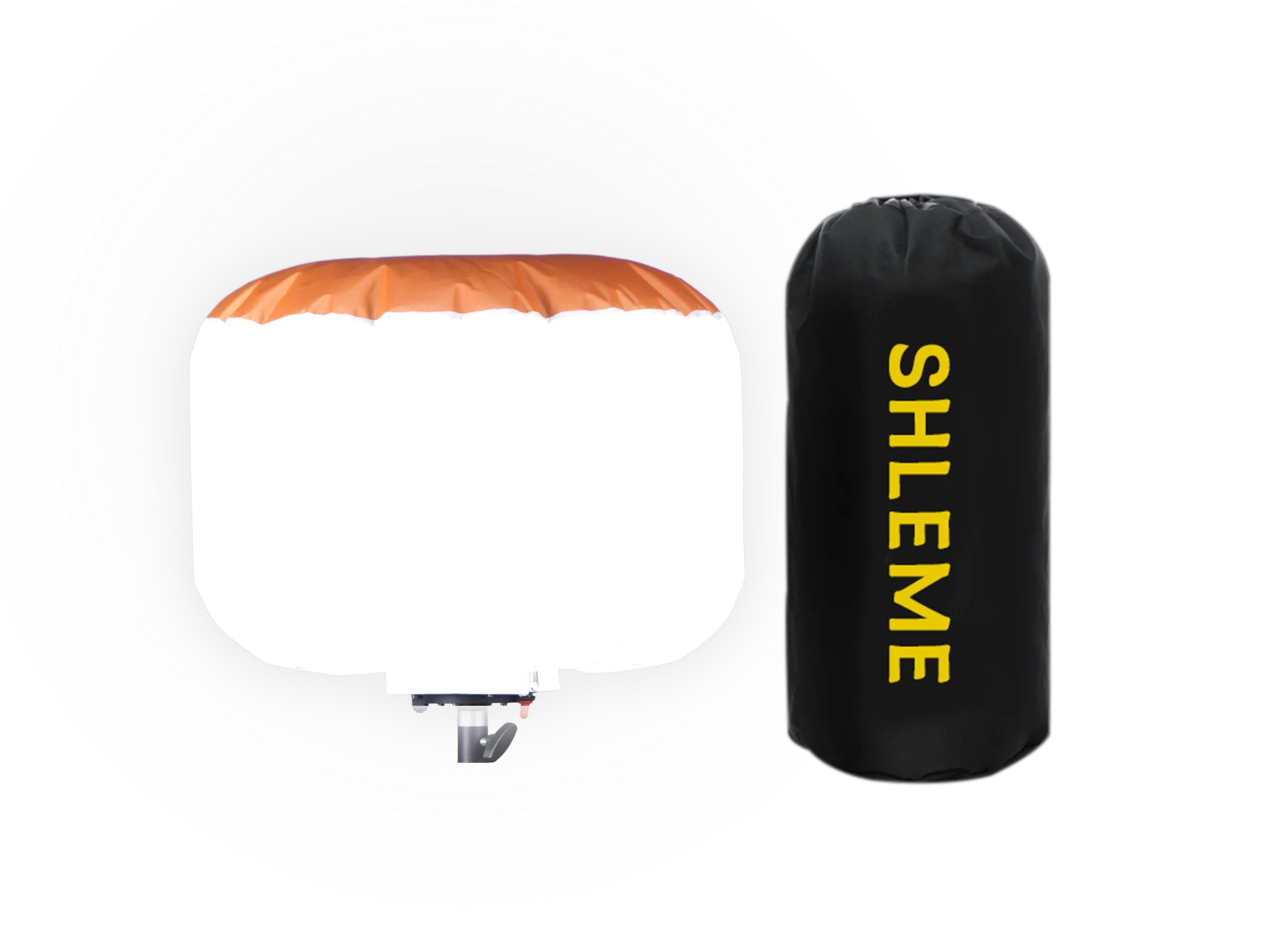Mini luz LED e bolsa de transporte