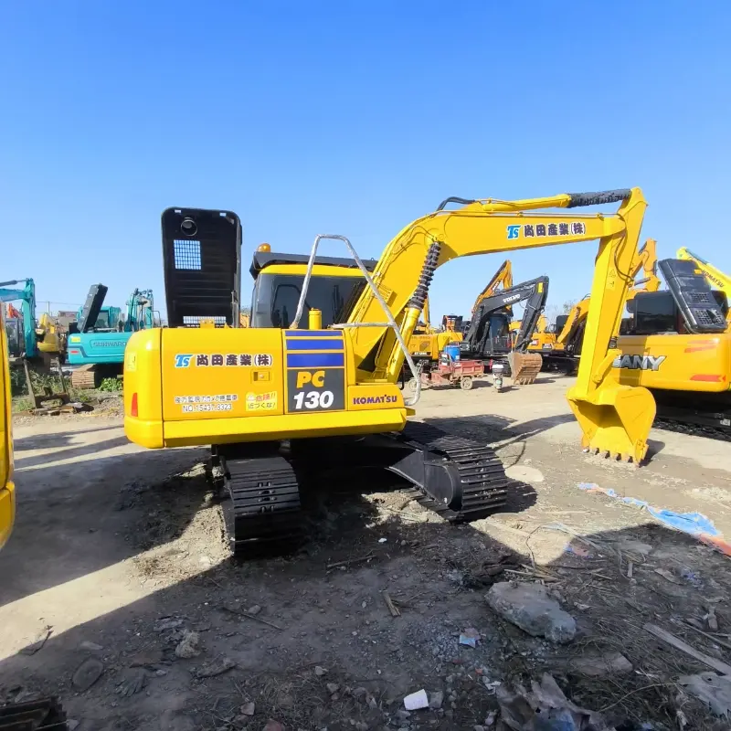High quality used excavator komatsu pc 130