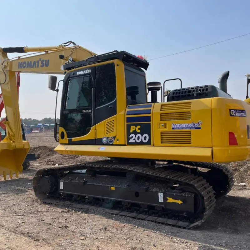 High quality used excavator komatsu pc 200