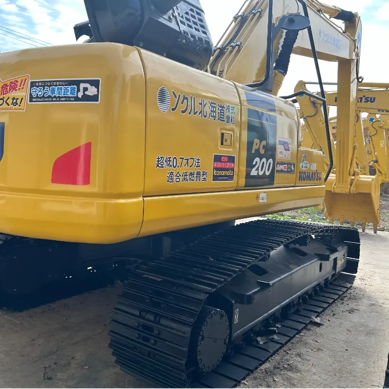 High quality used excavator komatsu pc 200