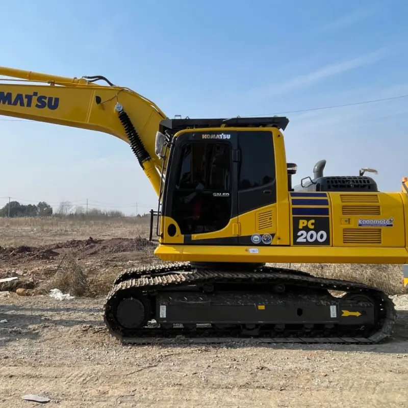 High quality used excavator komatsu pc 200
