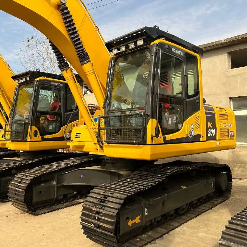 High quality used excavator komatsu pc 200