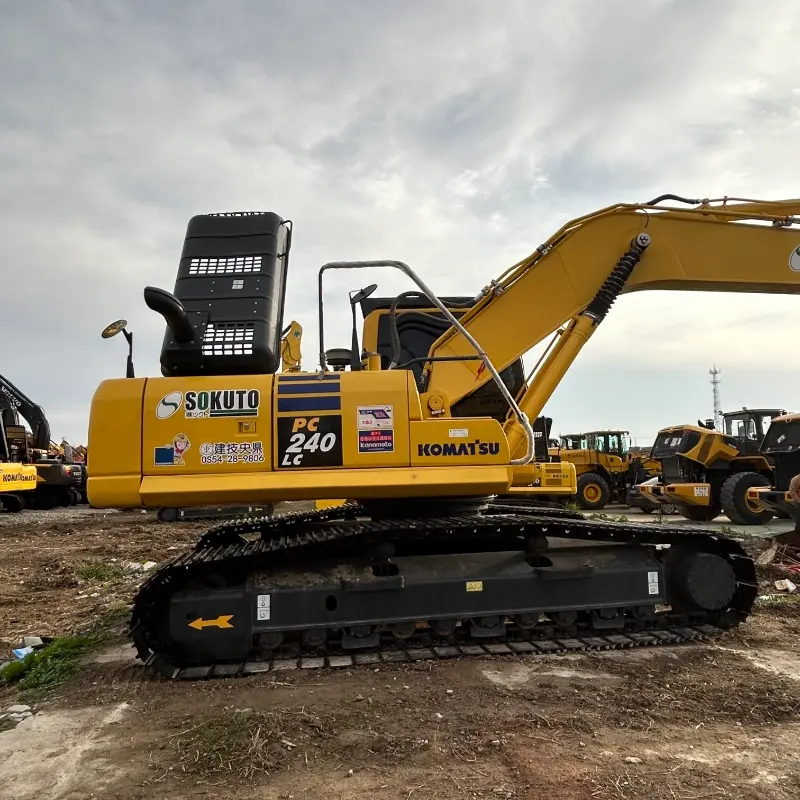 High quality used excavator komatsu pc 240LC