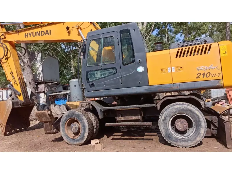 Used Hyundai 210-7 Wheel Excavator
