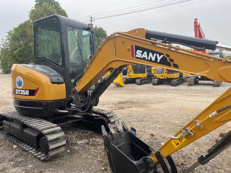 Miniexcavadora SANY 35U usada