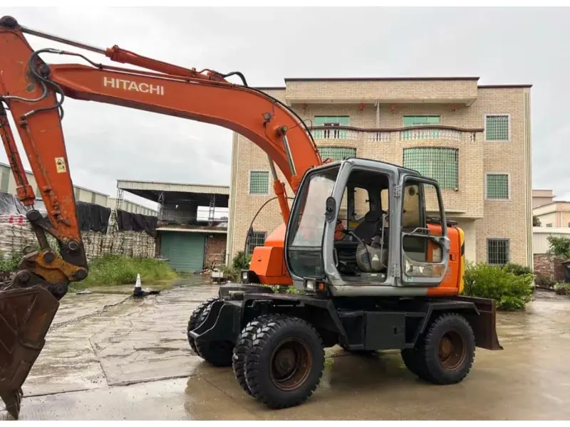 Used Hitachi ZX125-5 Wheel Excavator
