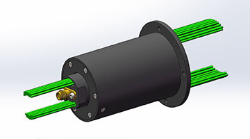 H1DX45 RF Conductive Slip Ring