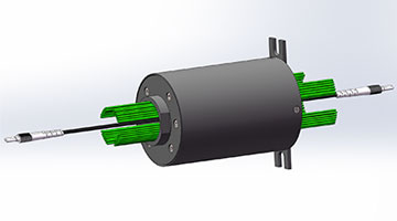 HXZ-85-mXnG Electro-Optical Slip Ring