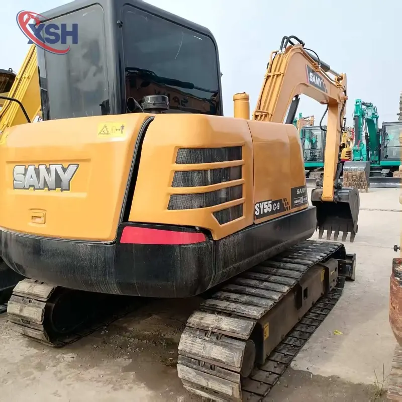 Advanced Model Hot Sale Second-hand SANY 55C-9 Crawler Excavator Global