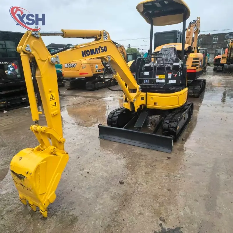 Compact Used Komatsu PC20MR Mini Digger Good Condition Global Supply