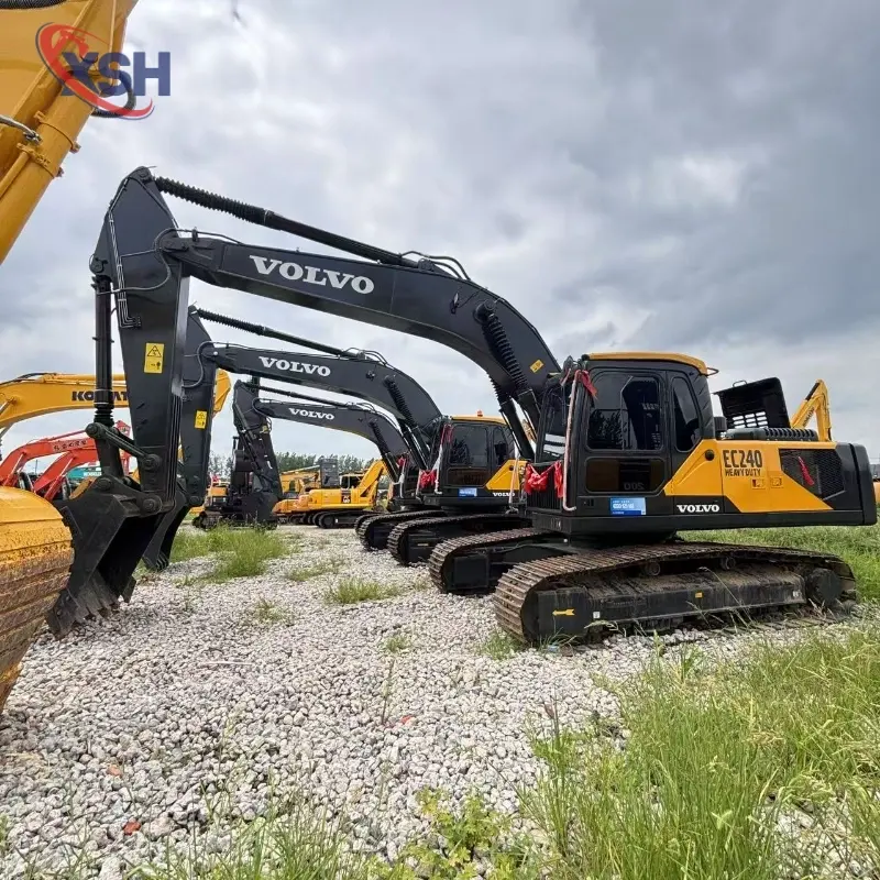 Competitive Price Second-hand Volvo EC240 Construction Equipment with Global Supply (1)