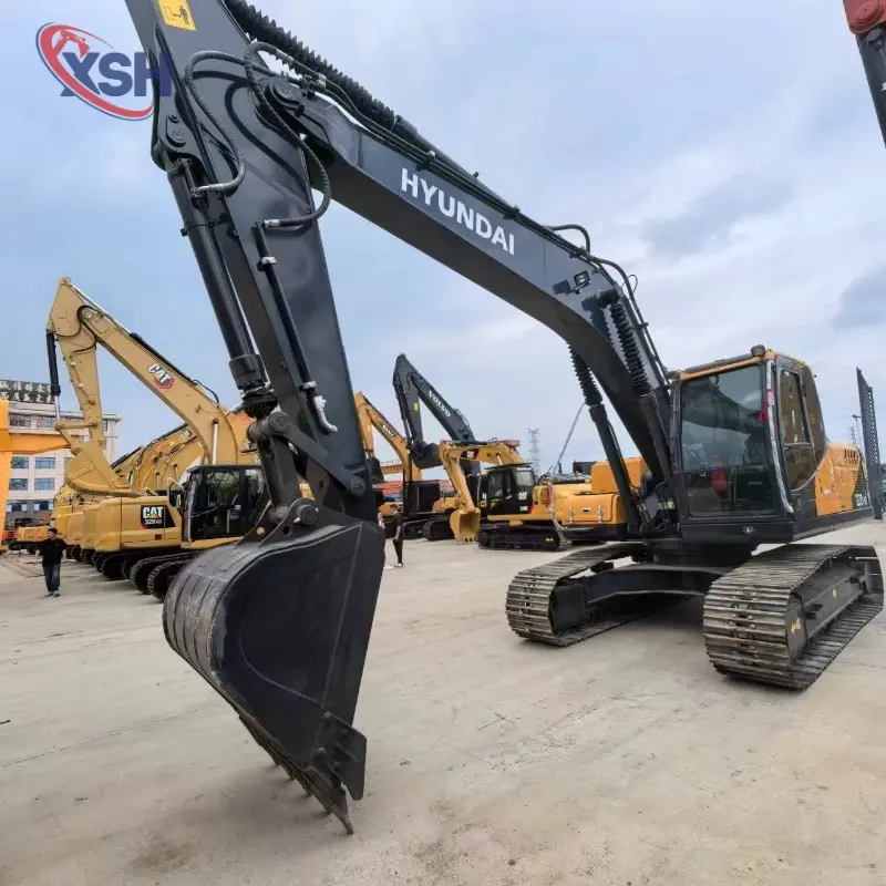 Competitive Price Used Hyundai 220-9S Hydraulic Machine High Cost Performance