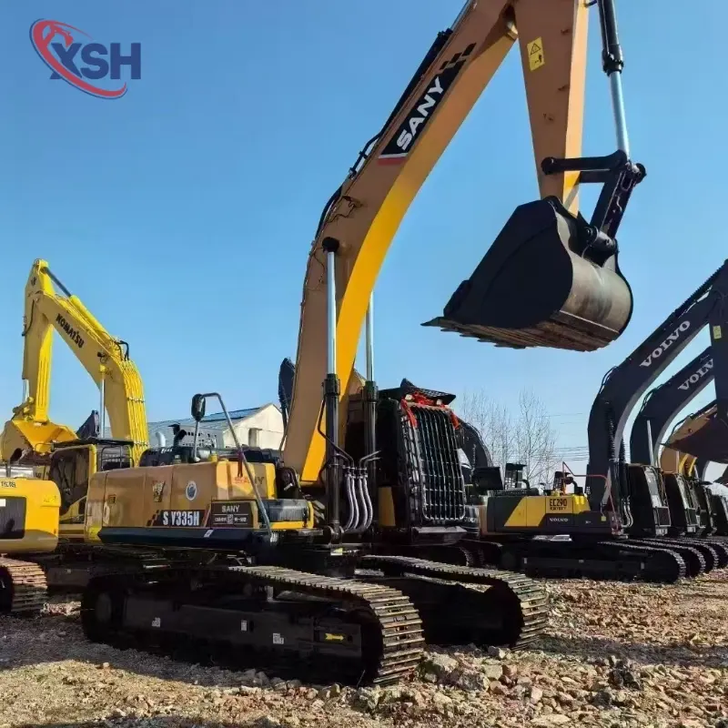 Giant Size Hot Sale Second-hand SANY 335H Super Large Crawler Machine Global