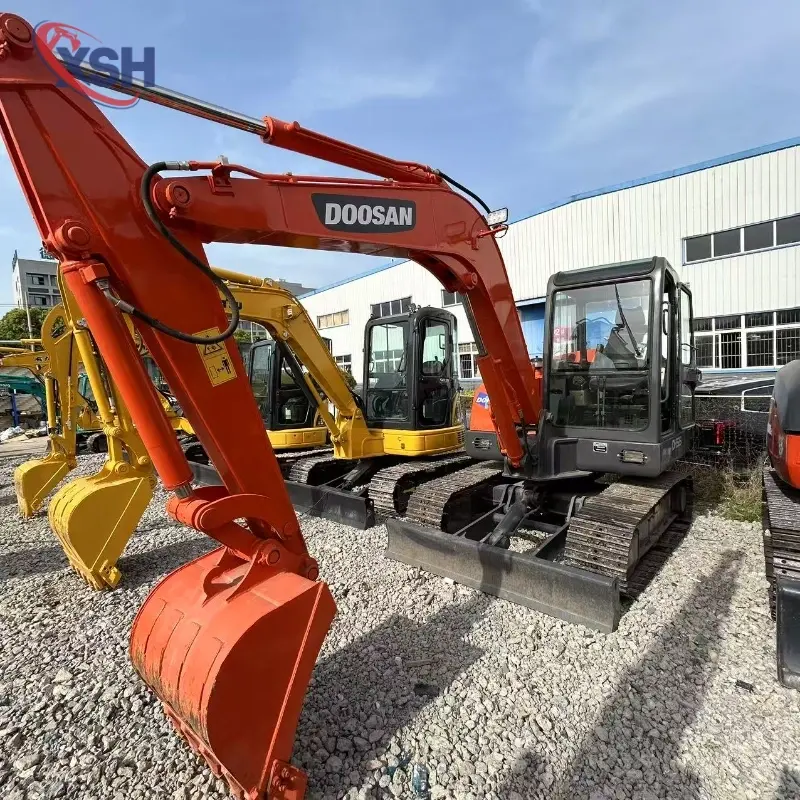 Hot Sale Powerful Used DOOSAN DH55 Mini Crawler Excavator Global Supplier