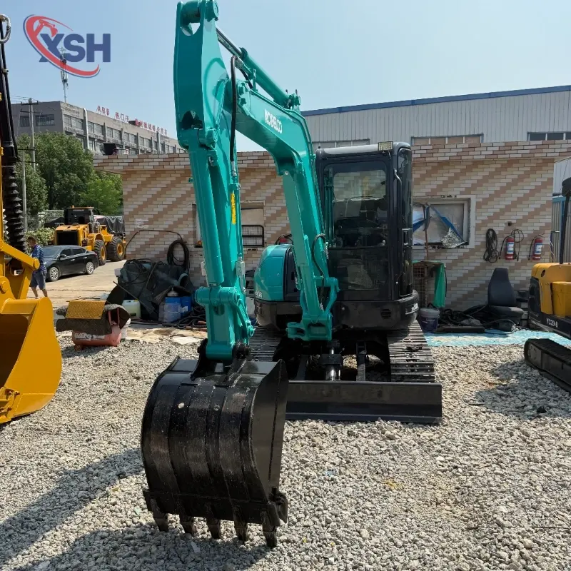 Hot Sale Used Kobelco SK55SR Mini Digger Excellent Performance Low Price