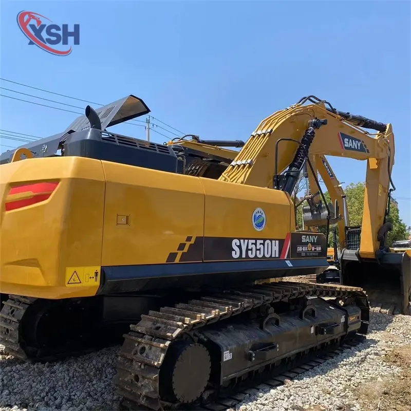 Maximum Capacity Hot Sale Second-hand SANY 550H Largest Hydraulic Excavator Solution