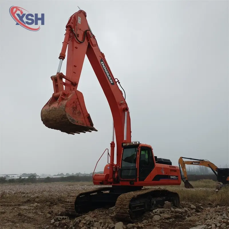 Mining Grade Powerful Second-hand DOOSAN DH420LC-7 Super Large Hydraulic Excavator Global