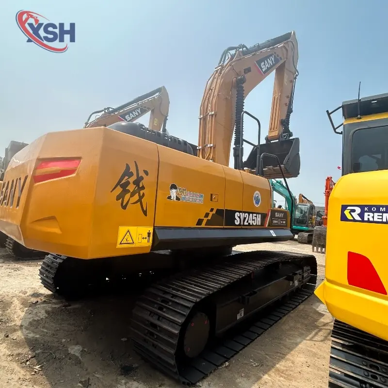 Mining Grade Powerful Used SANY 245H Super Large Hydraulic Excavator Solution