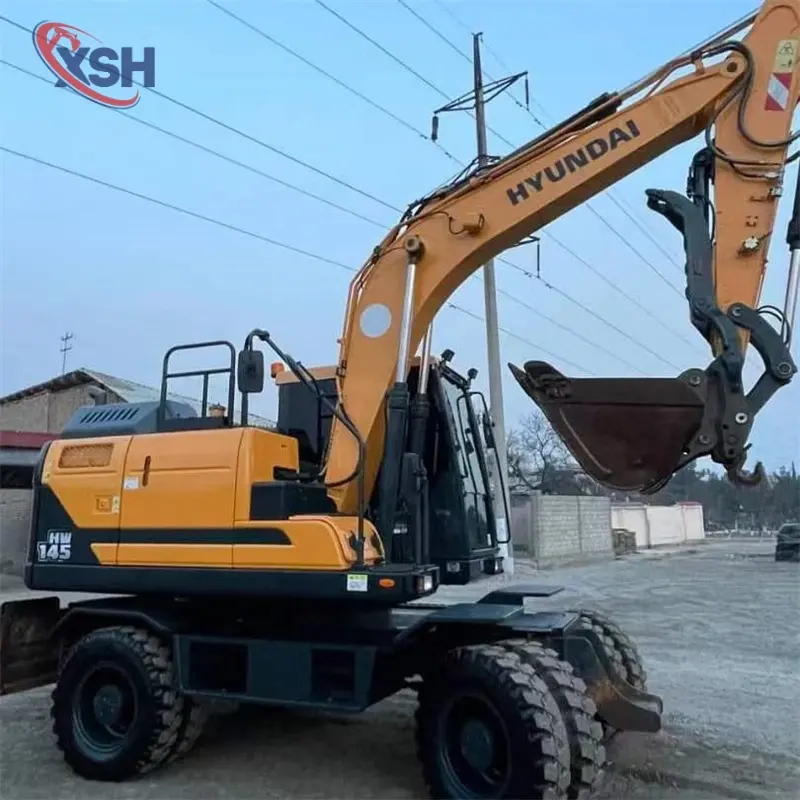 New Arrival Used Hyundai HW145(CN150W) Excavator Good Performance For Sale