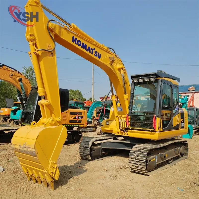 Nice Condition Used Komatsu PC110-7 Hydraulic Machine High Cost Performance