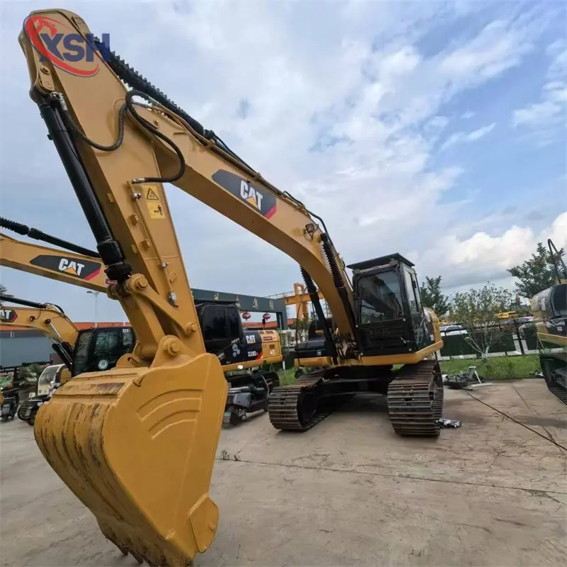 Powerful Used CATERPILLAR 320D2L Extended Boom Excavator