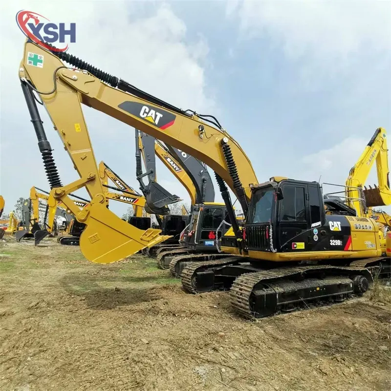 Powerful Used CATERPILLAR 329D2 Heavy Crawler Excavator