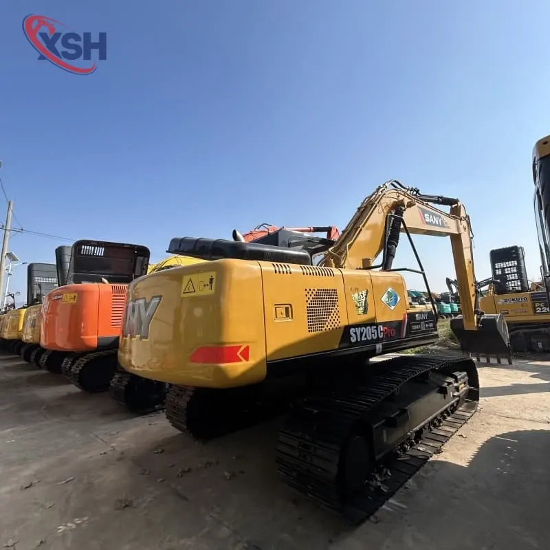 Professional Series Hot Sale Used SANY 205C Pro Heavy Duty Excavator Global