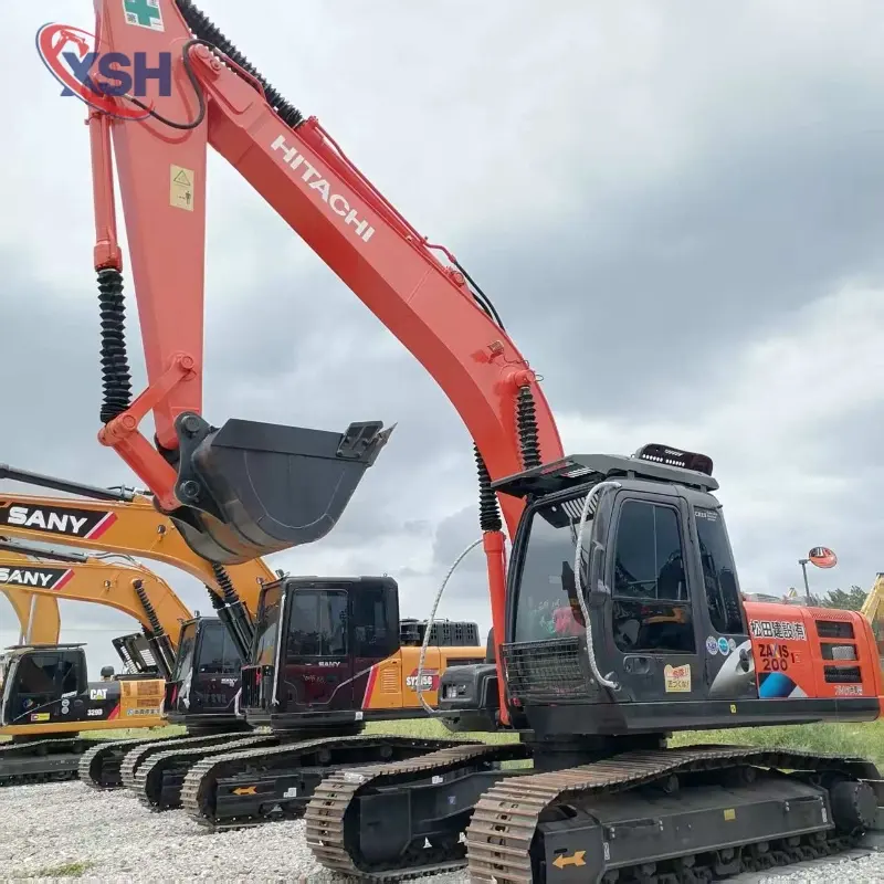 Reliable Durable Second-hand Hitachi 200 Construction Excavator Equipment Supplier