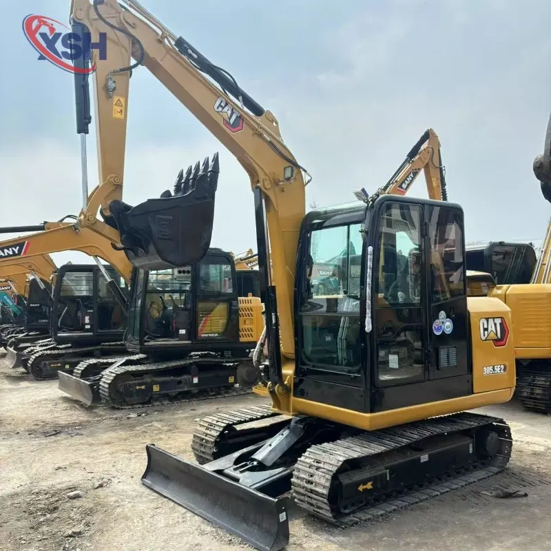 Second-hand CATERPILLAR 305.5E2 Mini Crawler Excavator