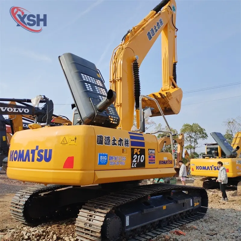 Used Komatsu PC210LC Hydraulic Machine High Cost Performance For Sale