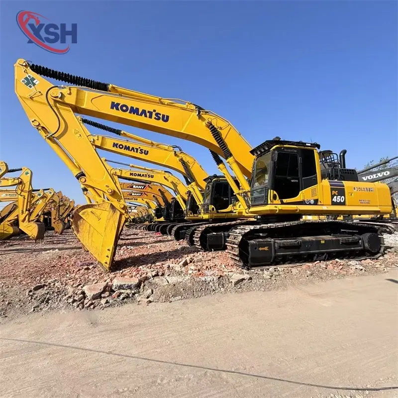 Second-hand Komatsu PC450 Hydraulic Digger Powerful Solution Global Supply