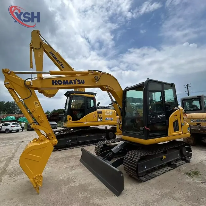 Second-hand Komatsu PC60 Excavator with Competitive Price Durable Solution