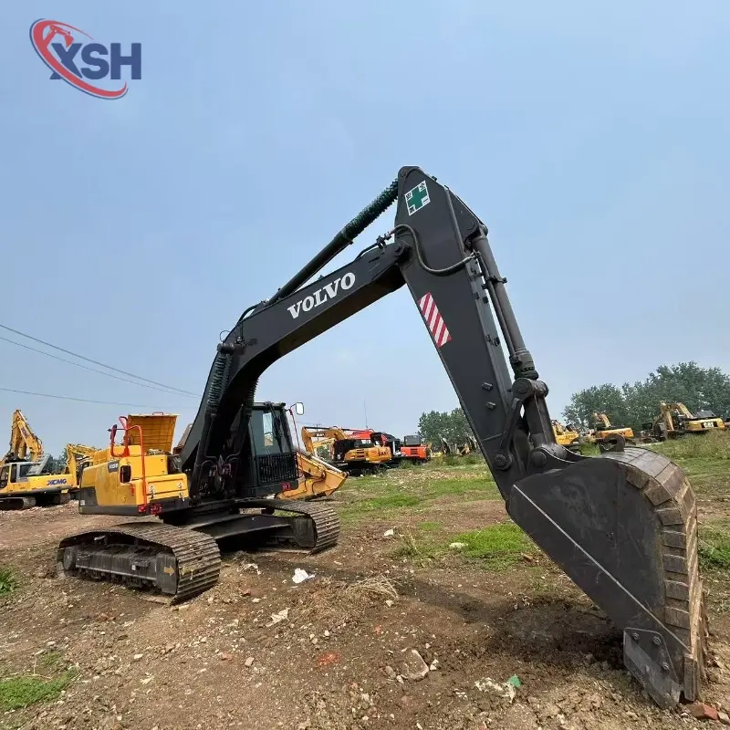 Used Volvo EC250DL Hydraulic Digger Good Performance Durable Solution For Sale