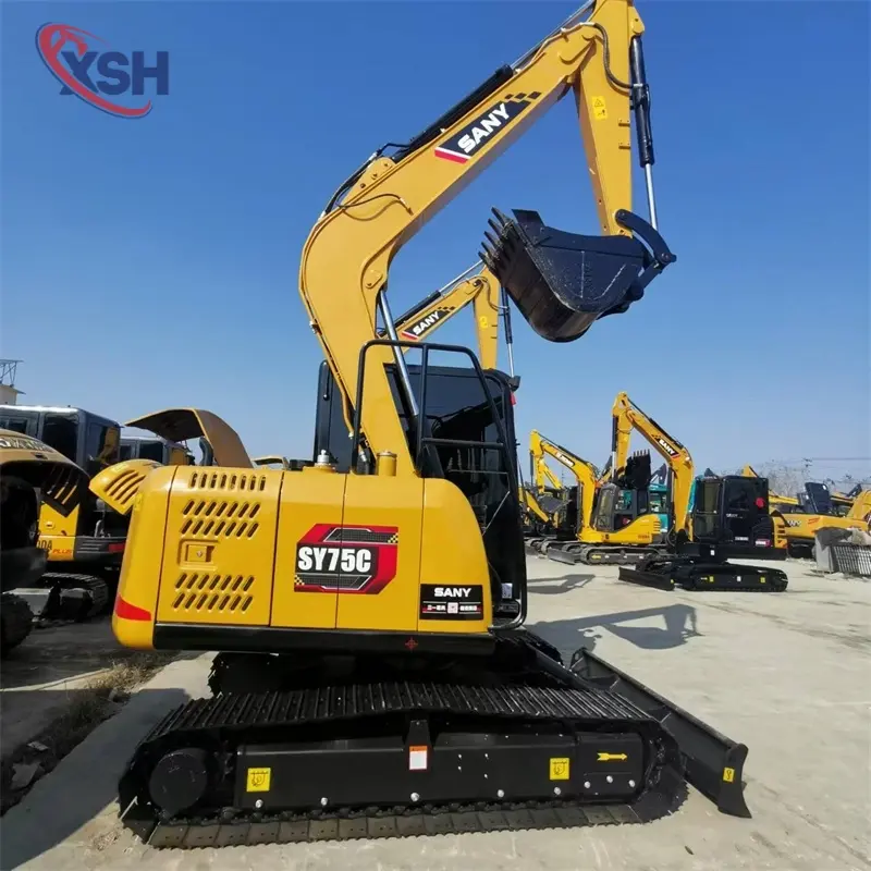 Versatile Hot Sale Second-hand SANY 75C Crawler Excavator Mining Solution