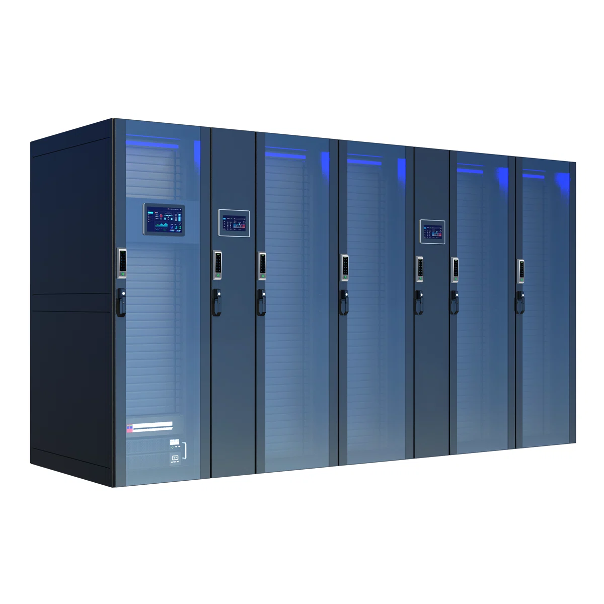 Row Multiple Cabinets Data Center