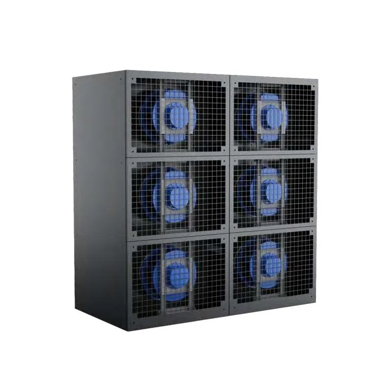 High-energy wall-mounted wind wall air conditioning units