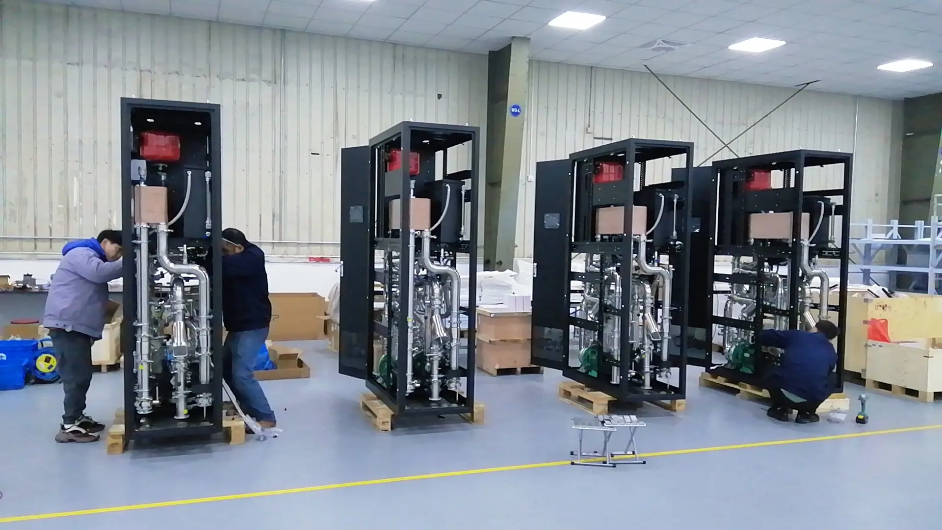 Aplicación de solución de refrigeración líquida a nivel de fila