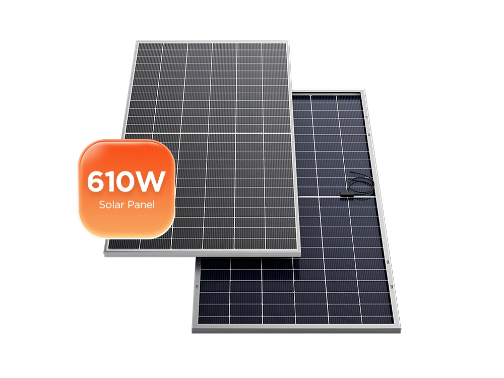 Solvic 600W N-Type TOPCon Bifacial Solar Panel – High Efficiency 22.8% for Commercial and Utility Solar Farm