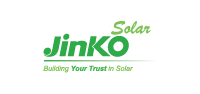JinkoSolar partner logo – solar panel supplier for self-built PV plus storage system