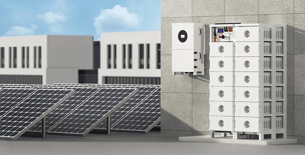 Commercial and industrial battery energy storage system – Solvic Power C&I BESS cabinet for peak shaving, load shifting and backup power – factory and warehouse renewable energy storage