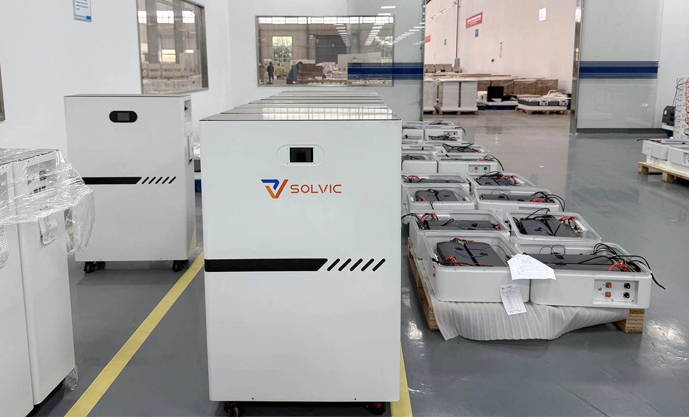 Warehouse roller battery storage, batteries on roller pallets for easy movement