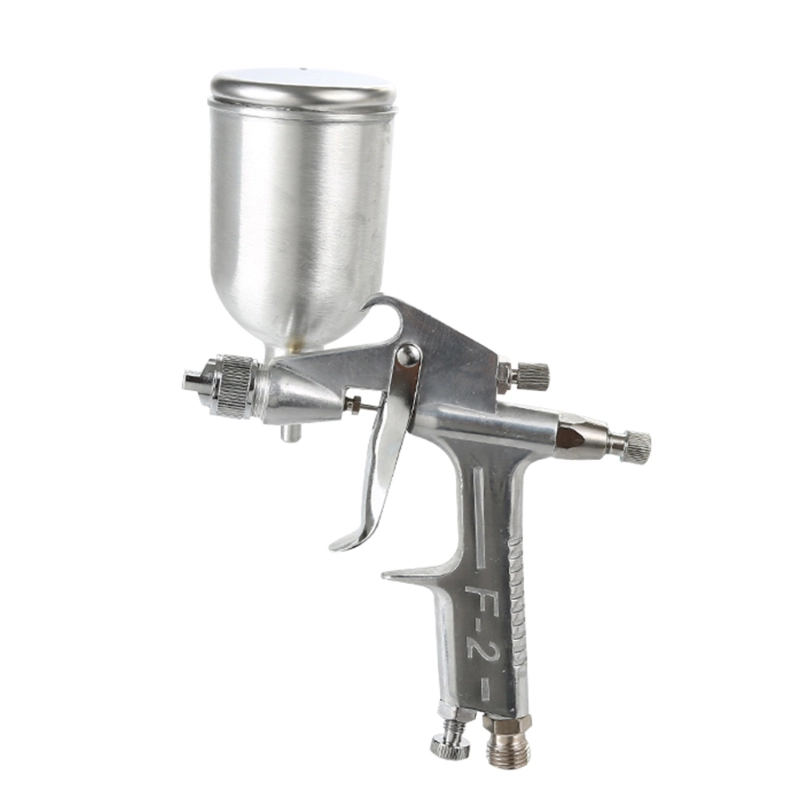 F-2 small paint spray gun with pot