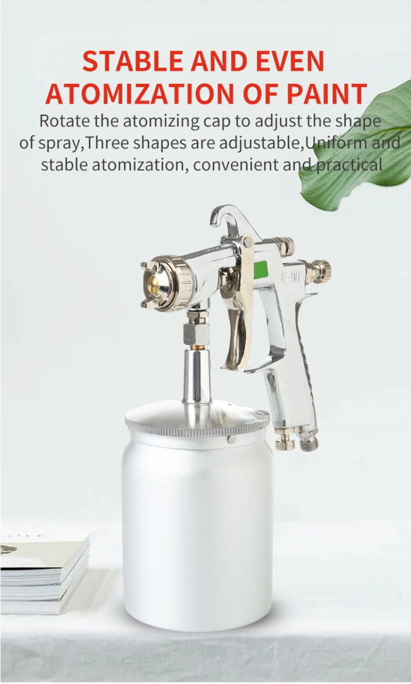 Silver Multifunctional Spray Gun W-101