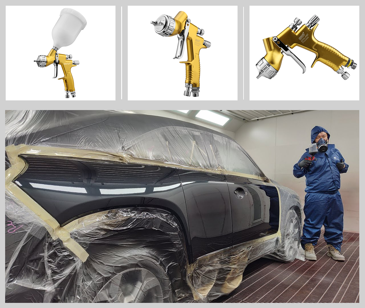 South Africa’s largest second-hand car dealer uses SPURUI automotive spray guns to refurbish vehicles