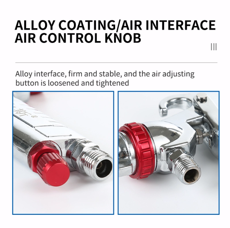 Fabricant de conception d'interface de pistolet de pulvérisation HVLP